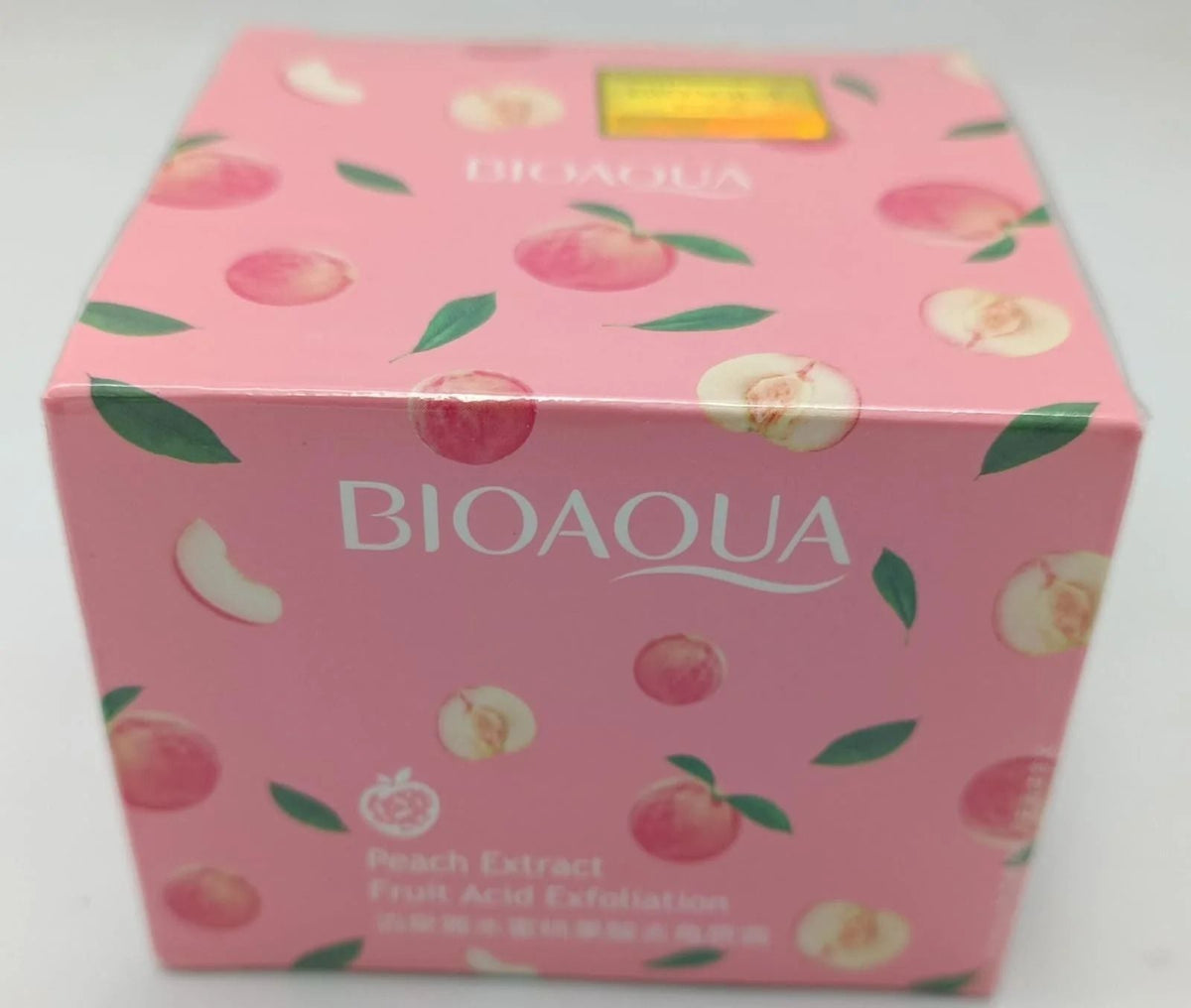 Peach Extract Fruit Acid Exfoliating Face Gel Cream